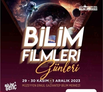 Gaziantep Büyükşehirin Bilim Filmleri günleri başlıyor
