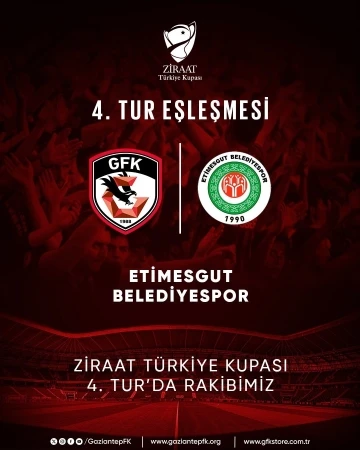 Gaziantep FK’nın kupadaki rakibi Etimesgut Belediyespor
