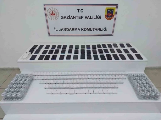 Gaziantep’te 1,3 milyon TL değerinde kaçak telefon ele geçirildi
