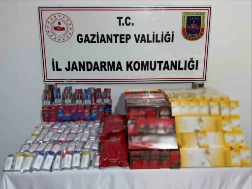 Gaziantep&rsquo;te 1 milyon TL değerinde ka&ccedil;ak malzeme ele ge&ccedil;irildi: 3 g&ouml;zaltı
