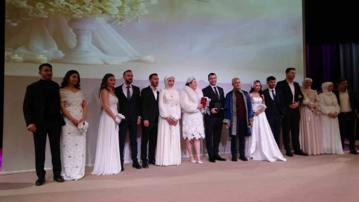 Gaziantep&rsquo;te 14 Şubat&rsquo;ta 62 &ccedil;ift evliliğe "Evet" dedi
