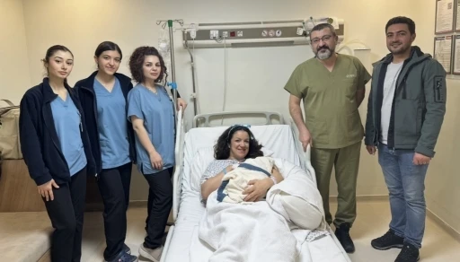 Gaziantep&rsquo;te 2026 yılınının ilk bebeği "Ayaz" oldu
