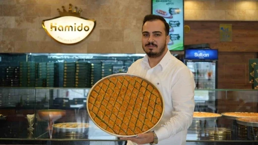 Gaziantep’te baklavacıların yoğun bayram mesaisi başladı
