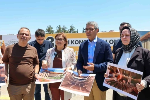 Gaziantep&rsquo;te b&ouml;lgenin en b&uuml;y&uuml;k kongre merkezlerinden biri şehre kazandırılıyor
