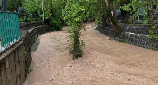 Gaziantep&rsquo;te fırtınada &ccedil;atılar u&ccedil;tu, dereler taştı
