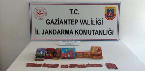 Gaziantep’te izinsiz havai fişek ve patlayıcı madde satan şahıs yakalandı
