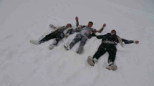 Gaziantep&rsquo;te kar sevinci
