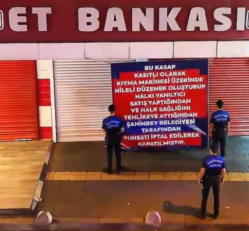 Gaziantep’te kasapta akılalmaz düzenek: Bozuk etleri vatandaşa yedirmiş
