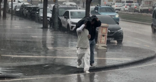 Gaziantep&rsquo;te sağanak etkili oldu

