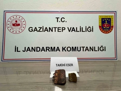 Gaziantep’te sahte tarihi eser dolandırıcısı 2 şahıs yakalandı
