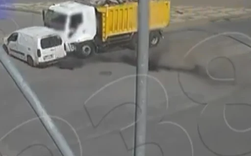 Gaziantep’teki kazalar KGYS kameralarında
