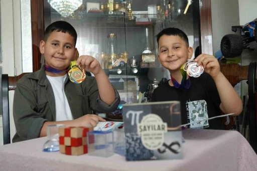 Gaziantepli kardeşler matematik olimpiyatlarına damga vurdu
