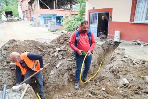 Gaziosmanpaşa Mahallesi doğal gaza kavuşuyor
