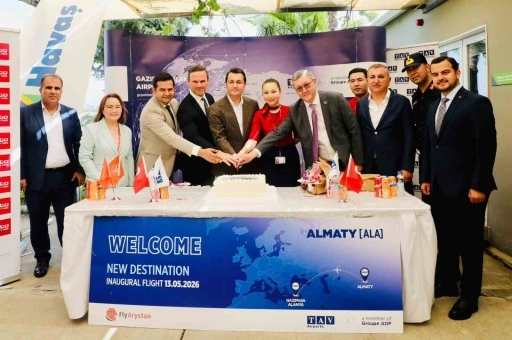 Gazipaşa-Alanya&rsquo;dan Almatı ve Astana&rsquo;ya direkt u&ccedil;uşlar başladı
