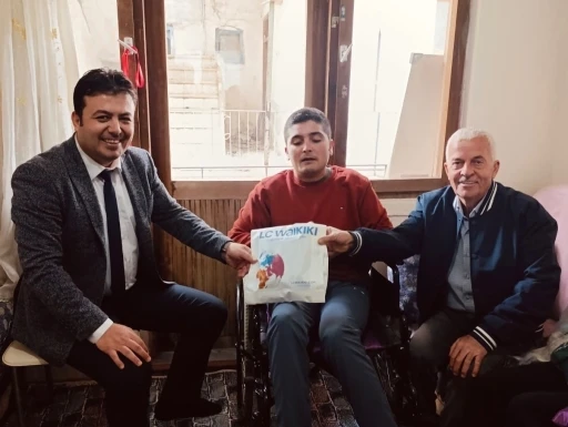 Gazipaşa SYDV’den özel bireylere doğum günü sürprizi
