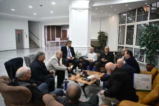 Ge&ccedil;miş d&ouml;nem başkanlarına vefa buluşması

