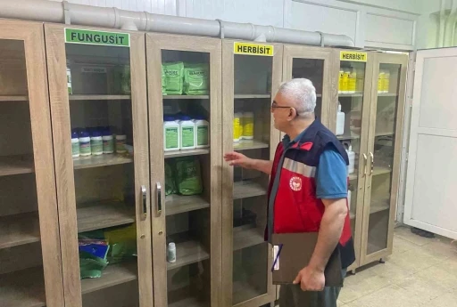 Gediz&rsquo;de bitki koruma &uuml;r&uuml;nleri bayilerine y&ouml;nelik denetim
