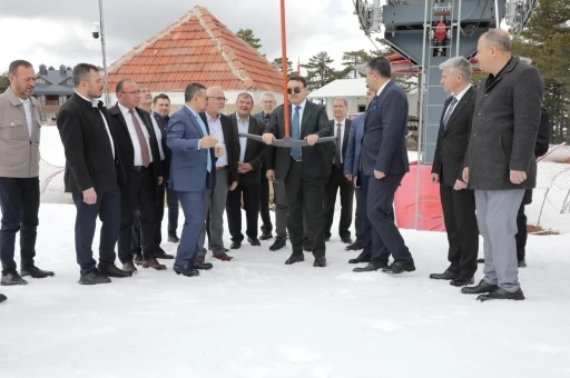 Gediz Murat Dağı Kayak Merkezi&rsquo;nde inceleme

