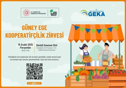 GEKA, G&uuml;ney Ege Kooperatif&ccedil;ilik Zirvesine ev sahipliği yapacak
