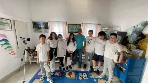 Geleceğin doğa g&ouml;n&uuml;ll&uuml;leri EKODOSD&rsquo;u inceledi

