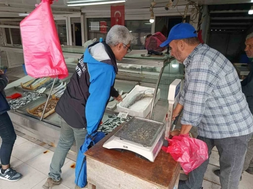 Gelibolu’da balık satış yerlerinde denetim
