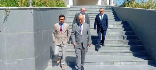 Gemlik Kaymakamı ve Gemlik MYO M&uuml;d&uuml;r&uuml;&rsquo;nden  A&ccedil;ık Ceza İnfaz Kurumu&rsquo;na ziyaret
