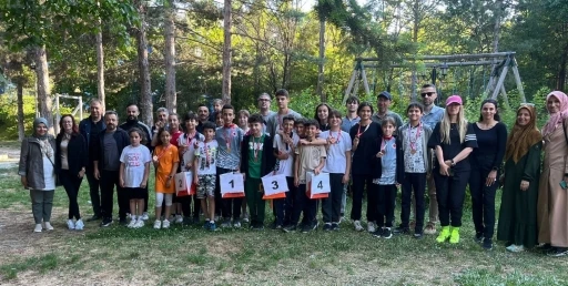 Genç oryantiring sporcuları Kütahya’da ter döktü
