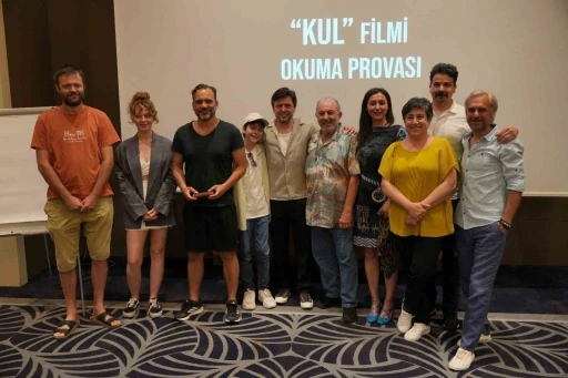 Genç oyuncu Mustafa Konak, yeni proje için kamera karşısında
