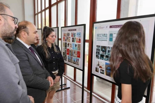 Gen&ccedil; tasarımcıların mezuniyet heyecanı sergiye d&ouml;n&uuml;şt&uuml;
