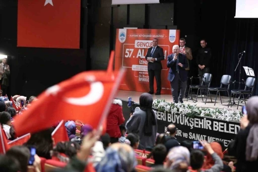 Gençler 57’nci Alay’ın izinde büyük ilgi gördü
