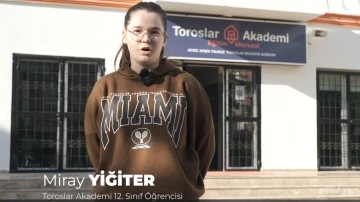 Gençler, lise ve üniversiteye Toroslar Akademi’de hazırlanıyor
