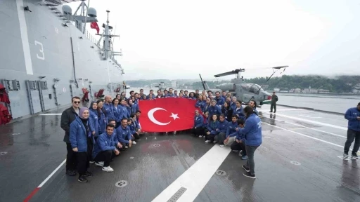 Gençler TCG Anadolu ile Samsun’a doğru tarihi yolculuk yapıyor

