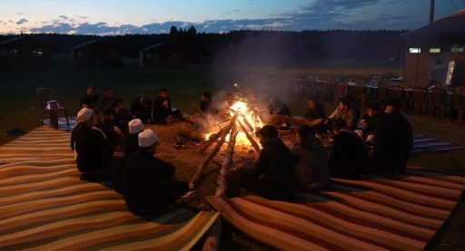 Gen&ccedil;ler yaylada hem izcilik hem maneviyat eğitimi aldı
