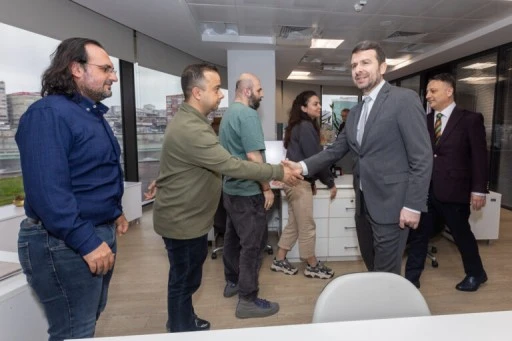 Genel M&uuml;d&uuml;r Abdulkadir &Ccedil;ay, Kurum personeliyle bayramlaştı