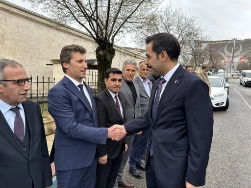 Gerc&uuml;ş Kaymakamı Mehmet Zahid Uzun g&ouml;revine başladı
