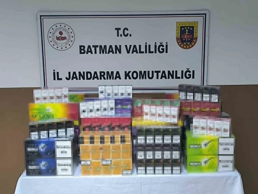 Gerc&uuml;ş&rsquo;te ka&ccedil;ak sigara operasyonu
