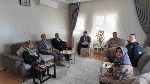 Gerc&uuml;ş&rsquo;te şehit yakınları ve gazilere vefa ziyareti
