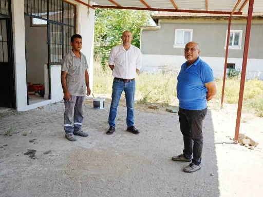 Germencik&rsquo;te d&uuml;ğ&uuml;n salonu modern g&ouml;r&uuml;n&uuml;me kavuşuyor
