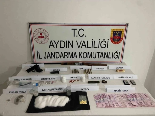 Germencik&rsquo;te uyuşturucu operasyonu
