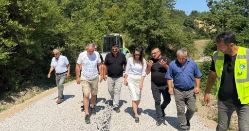 Gerze&rsquo;de kırsal ulaşım &ccedil;alışmaları
