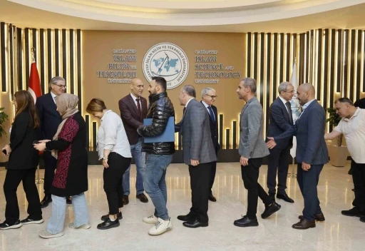 GİBTÜ’de geleneksel bayramlaşma töreni yapıldı
