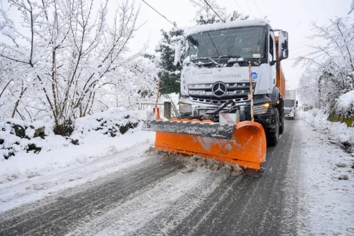 Giresun&rsquo;da kar yağışı etkisini g&ouml;sterdi
