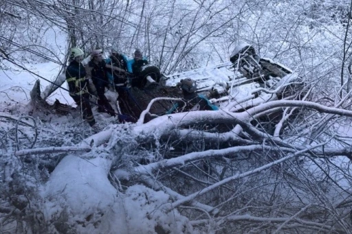 Giresun&rsquo;da otomobil fındık bah&ccedil;esine yuvarlandı: 6 Yaralı
