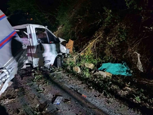 Giresun’da trafik kazası: 1 ölü, 1 yaralı

