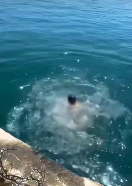 Giresun’da yürekleri ağza getiren boğulma tehlikesi
