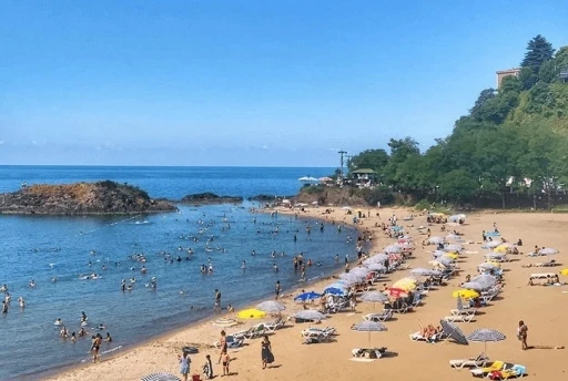 Giresun’un plajlarda deniz suyu temiz çıktı
