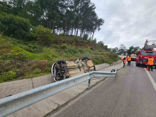 Göcek Çevre Yolunda Kaza