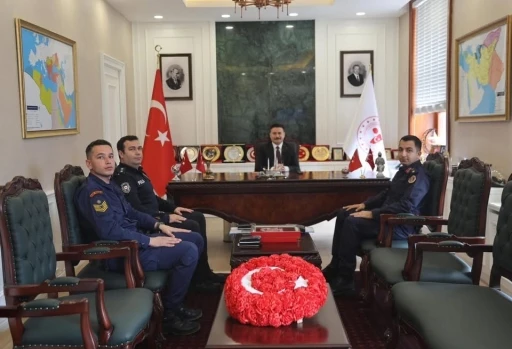 G&ouml;k&ccedil;eada&rsquo;da il&ccedil;e g&uuml;venlik ve asayiş toplantısı ger&ccedil;ekleştirildi
