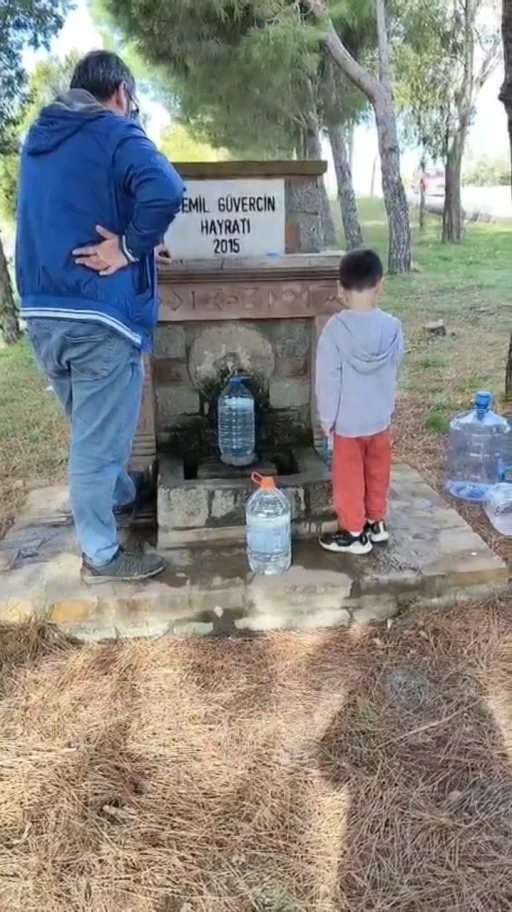 Gökçeada yaşanan sel nedeniyle 2 gündür susuz kaldı
