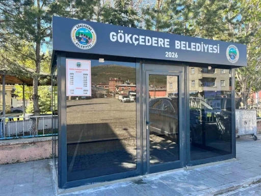 G&ouml;k&ccedil;edere&rsquo;ye modern minib&uuml;s durağı yapıldı
